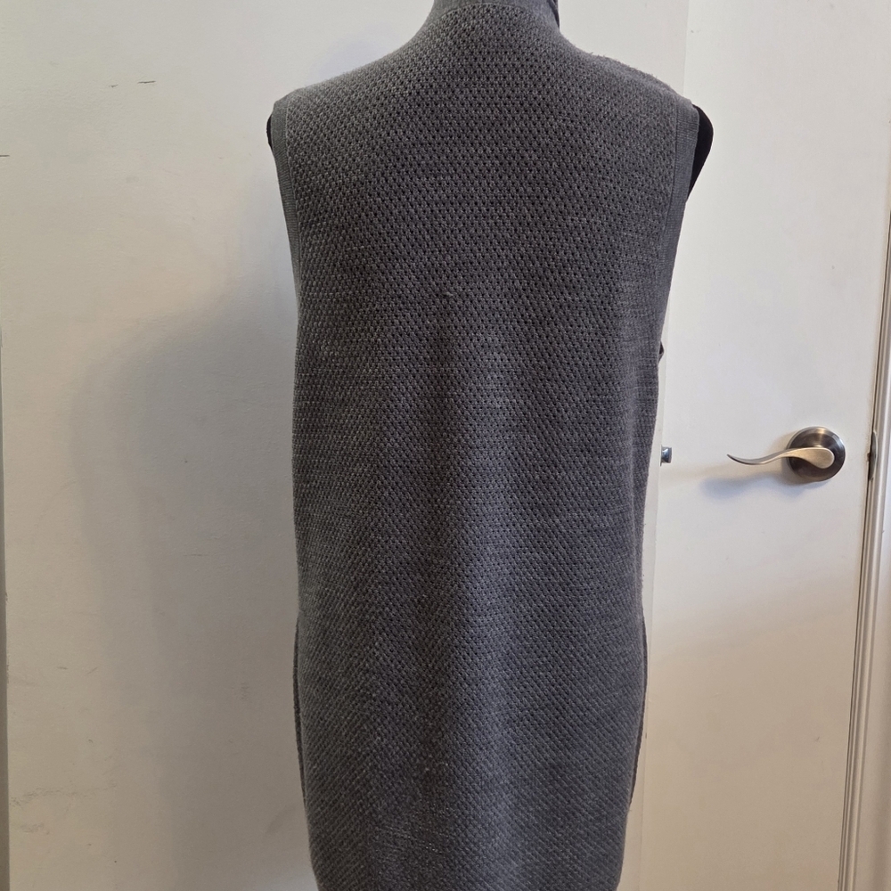 EILEEN FISHER Merino Wool Sweater Vest Small - Picture 4 of 8